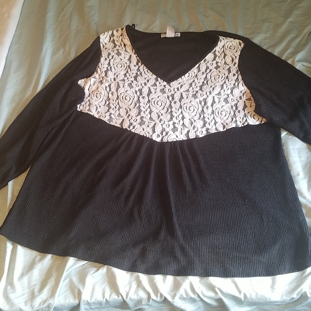 Plus Long sleeve top